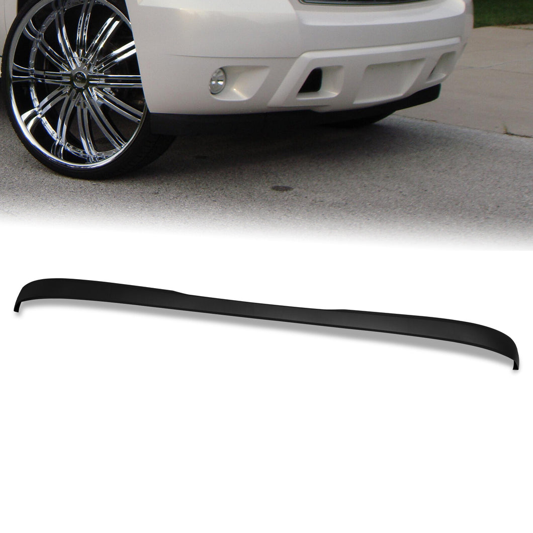 Chevrolet Avalanche 2007-2013 / Suburban 1500 2007-2014 / Suburban 2500 2007-2013 / Tahoe 2007-2014 Front Bumper Lower Valance Air Deflector Lip Textured Black (Without Offroad Package)