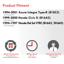 Load image into Gallery viewer, Acura Integra Type R 1994-2001 Type-R / Honda Civic SI 1999-2000 / Del Sol Vtec 1993-1997 B16A B17A B18C5 Air Intake Manifold Cast Alumnium
