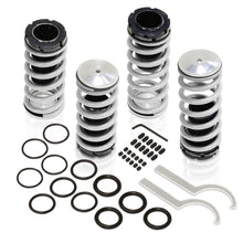 Load image into Gallery viewer, Honda Accord 1998-2002 Coilover Sleeves Kit Silver (Black Sleeves)
