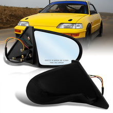 Load image into Gallery viewer, Honda Civic 1988-1991 / CRX 1988-1991 Hatchback Spoon Style Power Door Mirror Carbon Fiber
