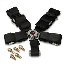 Load image into Gallery viewer, Universal 5 Point Camlock 2&quot; Racing Seat Harness Belts Black
