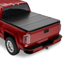 Load image into Gallery viewer, Chevrolet Silverado 1500 LT Crew Cab 5.8FT 2014-2018 / GMC Sierra 1500 Crew Cab 5.8FT 2014-2018 Hard Tri Fold Truck Tonneau Bed Cover (Extra Short Bed 5´8&quot;)

