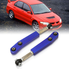 Load image into Gallery viewer, Mitsubishi Lancer EVO VII VIII IX 2003-2007 Rear Lower Adjustable Camber Kit Control Arms Blue
