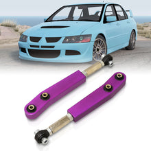 Load image into Gallery viewer, Mitsubishi Lancer EVO VII VIII IX 2003-2007 Rear Lower Adjustable Camber Kit Control Arms Purple
