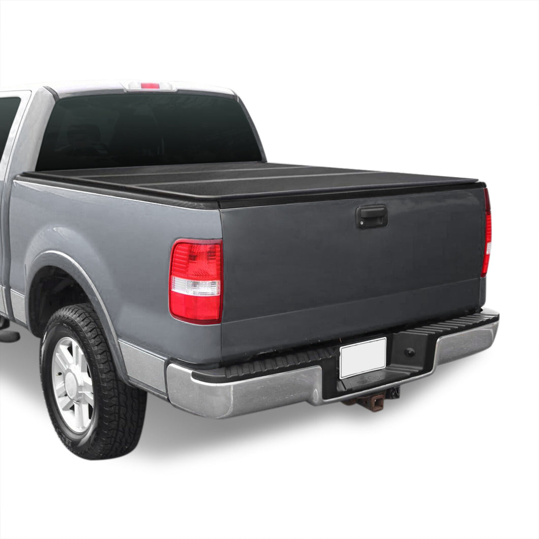 Ford F150 5.5FT 2004-2014 Hard Tri Fold Truck Tonneau Bed Cover (Extra Short Bed 5´5