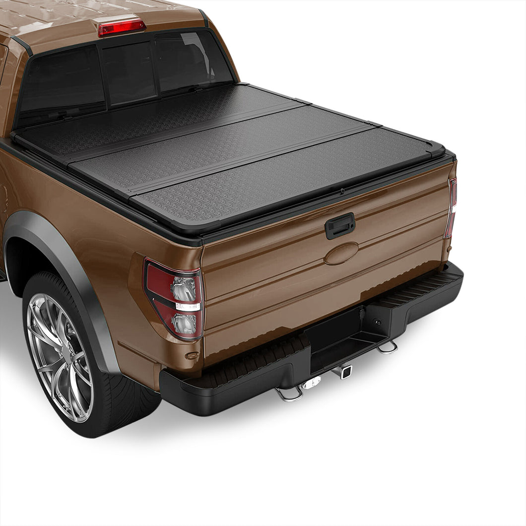 Ford F150 6.5FT 2009-2014 Hard Tri Fold Truck Tonneau Bed Cover (Standard Short Bed 6´5