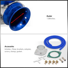 Load image into Gallery viewer, Universal Type S / RS Style Blow Off Valve Blue Top Blue Lip
