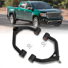 Load image into Gallery viewer, Chevrolet Colorado 2015-2022 / GMC Canyon 2015-2022 2-4&quot; Lift Front Upper Tubular Control Arms Black
