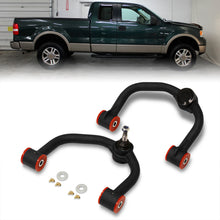 Load image into Gallery viewer, Ford F150 2004-2020 2-4&quot; Lift Front Upper Tubular Control Arms Black
