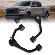 Load image into Gallery viewer, Dodge Ram 1500 2019-2022 2-4&quot; Lift Front Upper Tubular Control Arms Black
