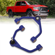 Load image into Gallery viewer, Dodge Ram 1500 2019-2022 2-4&quot; Lift Front Upper Tubular Control Arms Blue
