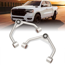 Load image into Gallery viewer, Dodge Ram 1500 2019-2022 2-4&quot; Lift Front Upper Tubular Control Arms Silver
